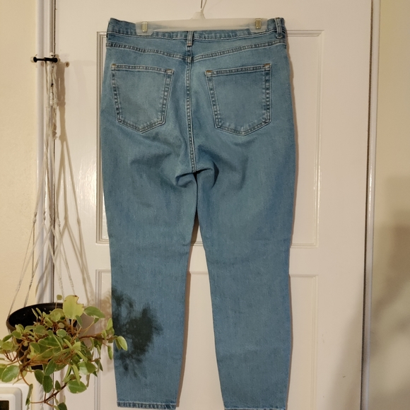 Everlane Light Wash Ankle Cropped Jeans - Picture 2 of 3